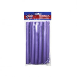 RONNEY Professional Flex Rollers 045 - Papiloty 20/240 mm fioletowe (RA 00045)
